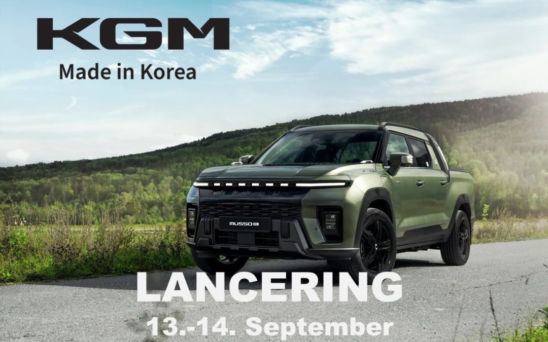 Lancering af KGM Musso EV